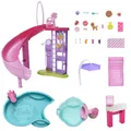 Produktbild: Mattel Barbie Traumpool Spielset mit Rutsche und schäumendem Whirlpool sowie ü .