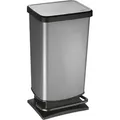 Produktbild: ROTHO Treteimer Paso 40l 35,3x29,5x67,6cm carbon - Schwarz