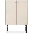 Produktbild: Selsey Highboard, Taupe, Holzwerkstoff, 3 Fächer, Rechteckig, 93.2x131.7x39 cm, Wohnzimmer, Kommoden & Sideboards, Highboards