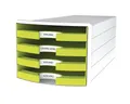 Produktbild: HAN Schubladenbox Impuls, mit 4 Schubladen, offen, stapelbar