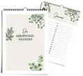 Produktbild: heaven+paper A5 Geburtstagskalender I Kalender für Geburtstage und Jahrestage I jahresunabhängig immerwährend ohne Wochentage – Ewiger Kalender zum Eintragen von Geburtstagen (A5 GREEN)