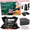 Produktbild: Parkside PFDFA 20-Li A1 Akku-Flachdübelfräse 20V Set mit Akku, Ladegerät, Koffer