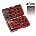 Produktbild: Felo - E-smart VDE - Wechselklingen in XL-Strongbox, 14-tlg. SL/PH/PZ/TORX® -