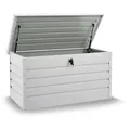 Produktbild: Juskys Aufbewahrungsbox, Weiß, Metall, 120x63x53 cm, Aufbewahrung & Schutzhüllen, Gartenboxen
