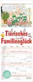 Produktbild: Tierisches Familienglück 2026: Familienplaner - 4 große Spalten mit viel Platz. Familienkalender mit Tier-Comics, Ferienterminen und Vorschau bis März 2027. 19 x 46 cm.