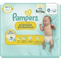 Produktbild: Pampers Premium Protection Größe 0, 22 Windeln, 3 kg, doppelter Schutz für Haut und gegen Auslaufen