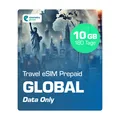 Produktbild: Simmetry Travel eSIM Global Prepaid Simkarte 4G/5G 10 GB