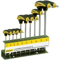 Produktbild: Proxxon Torx-Winkelschlüssel L-Griff TX 22652, Set, 10-teilig, TX8 - TX50, mit T-Griff