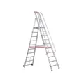 Produktbild: Euroline Alu-Stufenstehleiter mit großer Standplattform Nr. 32677 - 1 x 8 3267708