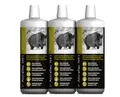 Produktbild: ATTRATEC 3 Stück No. 1 Suhlengold - Bioaktives Lockmittel für Schwarz- und Rotwild auf Basis von Buchenholzteer und pflanzlichen Lockstoffen zur Anwendung an Suhle und Malbaum (3 Liter)