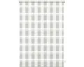 Produktbild: Gardinia EasyFix Doppelrollo ohne Bohren Karo weiß 45x150 cm inkl. Klemmträger