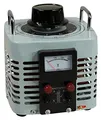 Produktbild: McPower Ringkern-Stelltrafo V-8000 | 0–250 V stufenlos | 8 A, 2000 W | Analogdisplay | Eingebauter Voltmeter | Eingang 230 V | Nicht galvanisch getrennt