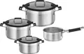 Produktbild: RÖSLE Silence Pro Topfset 4-tlg 16 20 24 cm Induktion Edelstahl 18/10 91965