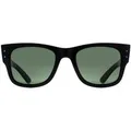 Produktbild: Ray-Ban Square Unisex poliert Schwarz Grün RB0840S Mega Wayfarer
