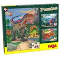 Produktbild: Haba Puzzle HABA 303377 - Dinosaurier, 3 Puzzle, je 24 Teile, Puzzleteile