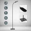Produktbild: Stehlampe - 6,5W, 600lm, LED, dimmbar, schwenkbar, touch, CCT, Schwarz