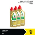 Produktbild: Castrol Power 1 2T Motorradöl API TC ISO L-EGD JASO FD 3x1 Liter = 3 Liter