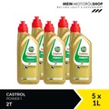 Produktbild: Castrol Power 1 2T Motorradöl API TC ISO L-EGD JASO FD 5x1 Liter = 5 Liter