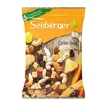 Produktbild: Seeberger Caribic Royal 12er Pack: Süßer Mix aus Papaya, Ananas, Mango, Weinbeeren & Apfelwürfeln mit knackigen Kokoschips, Mandeln & Cashewkernen, vegan (12 x 200 g)