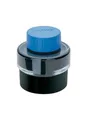 Produktbild: LAMY T 51 Tinte 828 – Tintenfass mit Restsammelbecken in der Farbe Blau (löschbar) – 30 ml
