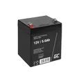 Produktbild: Green Cell® AGM 12V 5Ah Akku VRLA Blei-Batterie Bleiakku Ersatzakku Gelakku Akkubatterie Zyklenfest Unbemannt Spielzeug, Elektro Spielzeug, Alarm, Notstrom, Kinderfahrzeuge, Kinder-Quad