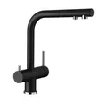 Produktbild: Blanco Küchenarmatur FONTAS-S II, mit ausziehbarer Schlauchbrause, SILGRANIT-Look schwarz