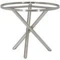Produktbild: Zebra  Gartentischgestell, Edelstahl, Metall, rund, 90x74x90 cm, Gartenmöbel, Gartentische, Gartentische