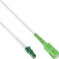 Produktbild: InLine® LWL Simplex Kabel, FTTH, LC/APC 8° zu SC/APC 8°, 9/125μm, OS2, 10m Kabel Patchkabel LWL