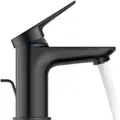 Produktbild: Duravit - Wave - Waschtischarmatur Mit Ablaufgarnitur, Schwarz Matt Wa1010001046
