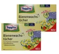 Produktbild: 2x Toppits Bienenwachstücher zum Abdecken, Einwickeln und Aufbewahren - 2'er Set