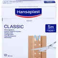 Produktbild: Hansaplast Classic 5 m x 4 cm atmungsaktives Pflaster, 1 St. Pflaster (1 x) (07577553)