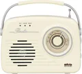 Produktbild: Silva Schneider Mono 1965 Kofferradio UKW AUX, USB wiederaufladbar Beige