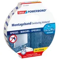 Produktbild: tesa Powerbond Mirror Montageband Spiegel Feucht Bad Dusche 5m19mm 1Stk