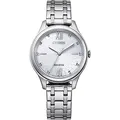 Produktbild: Citizen Damen Analog Eco-Drive Uhr mit Edelstahl Armband EM0500-73A, Silber