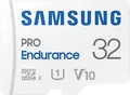 Produktbild: Samsung PRO Endurance microSD-Karte + SD-Adapter, 32 GB