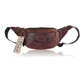 Produktbild: Bauchtasche Gürteltasche Hüfttasche Umhängetasche Crossbag Leder Sport Tasche