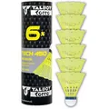 Produktbild: Talbot-Torro Badminton-Bälle Tech 450 Premium, Trainingsball, mittel, gelb, 6 Stück