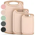 Produktbild: Blumtal Schneidebrett, Beige, Kunststoff, Rechteckig, 25x0.75 cm, Made in Germany, Küchenzubehör, Schneidebretter