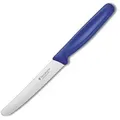 Produktbild: Victorinox | Tafelmesser mit Wellenschliff | Standard | scharfe Präzision | blauer Griff | 11 cm | ideal für Tomaten & Tischgebrauch