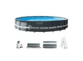 Produktbild: INTEX 26334GN Frame Pool Set Ultra XTR (610x122cm) inkl. Filterpumpe Abdeckplane Leiter Bodenplane