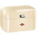 Produktbild: Wesco Brotkasten Single Grandy, Stahlblech, Klappdeckel, 26,8 x 22 x 17,5cm, mandel