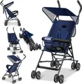 Produktbild: KIDIZ® Kinderwagen CITY Buggy Kinderbuggy klappbar Sportwagen Faltbar 360° 4-Zoll-Räder Inkl. Sonnen- und Regenverdeck zusammenklappbar 5-Punkt-Sicherheitsgurt ab 6 Monate