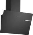 Produktbild: Bosch DWK65DK60 - Serie 2 Kopffreihaube mit 5 Jahre Garantie, Schwarzglas, Umluft/Abluft, 60 cm