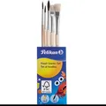 Produktbild: Pelikan Pinsel Set 6tlg Starter Set Malpinsel Schulpinsel Bastelpinsel Kinder...