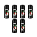 Produktbild: AXE Bodyspray Africa 6x 150ml Deospray Deodorant Männerdeo Deo für Herren Männer Men Body Spray ohne Aluminium (6 Produkte)