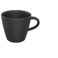 Produktbild: 6er-Set Villeroy & Boch Espressotasse Manufacture 60 ml Premium Porcelain Schwarz S (Small)