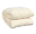 Produktbild: vidaXL Bettüberwurf Gewichtsdecke Hellcreme 150x200 cm 7 kg Stoff