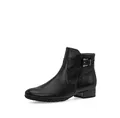 Produktbild: Gabor Damen Ankle Boots, Frauen Stiefeletten,Booties,halbstiefel,Kurzstiefel,uebergangsschuhe,uebergangsstiefel,schwarz (Flausch),42 EU / 8 UK