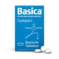 Produktbild: Basica® Compact kleine Basentabletten zum Schlucken | für normale Säure-Basen-Balance | praktisch auch für unterwegs, vegan, laktosefrei, ohne Zucker | verschiedene basische Mineralien, 120 Stück