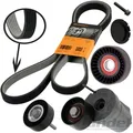 Produktbild: CONTI KEILRIPPENRIEMEN + SPANNER UMLENKROLLEN passend für BMW E81 E87 E90 E91